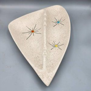 Jaru Vintage LARGE Atomic Starburst Ashtray Ceramic MCM Rare / HTF